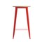 Flash Furniture 23.75 RD Bar Top Table Brown Poly Top/Red Frame JJ-T14623H-60-BRRD-GG - alternate 8